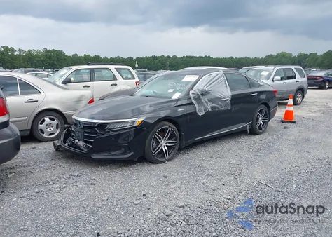 2022 Honda Accord Hybrid Touring from USA, damaged, VIN 1HGCV3F93NA006822